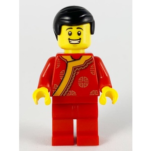 lego 樂高 80105 春節 節慶 過年 新春男孩 人偶 玩具商人