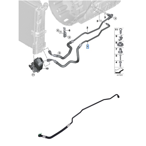 BMW N46 E46 318I 變速箱冷卻器油管 需報價 請勿直接下單