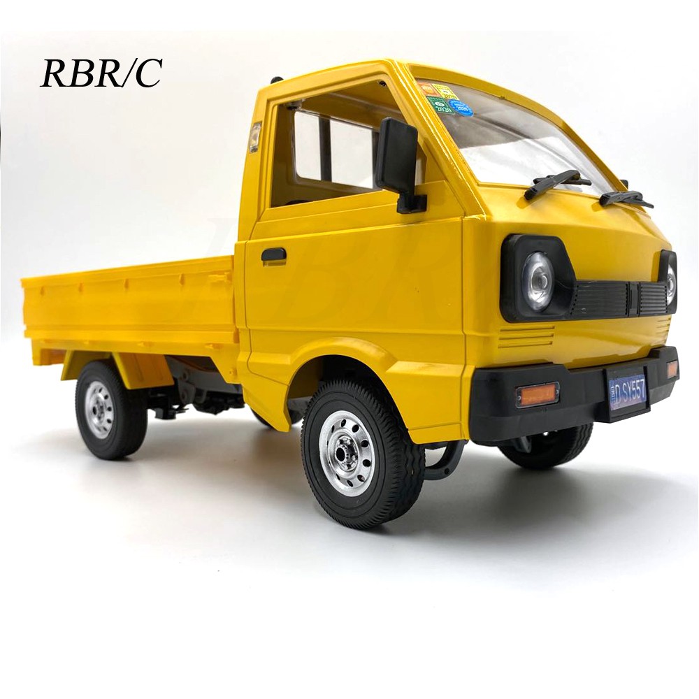 [ 貝克RC ] 黃色 WPL 頑皮龍 D12 鈴木經典小貨車 全比例遙控 漂移卡車 1:10貨車模型