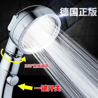 日本一鍵止水花灑蓮蓬頭噴頭 開關增壓節水 可拆洗花灑 淋浴手持日本花灑