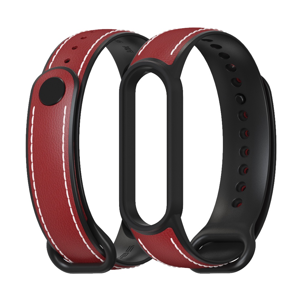 XIAOMI MI Mijobs 適用於 Amazfit Band 5 小米 Mi Band 5 6 錶帶手鍊 TPU