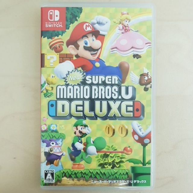 (二手) Switch 日版 中文 超級 瑪莉歐 兄弟 Super Mario Bros. U Deluxe