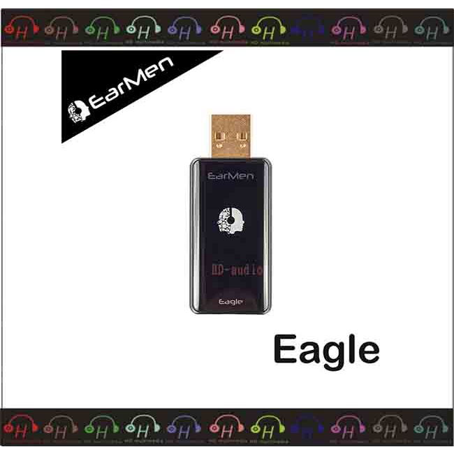現貨弘達影音多媒體 EarMen Eagle 迷你型USB DAC解碼音效卡 ESS USBDAC解碼晶片隨插即用澳洲製