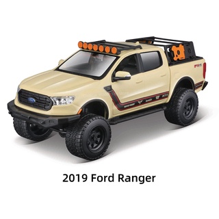 MAISTO 邁斯托 1: 27 2019 福特 Ranger 越野系列靜態壓鑄車輛收藏模型汽車玩具