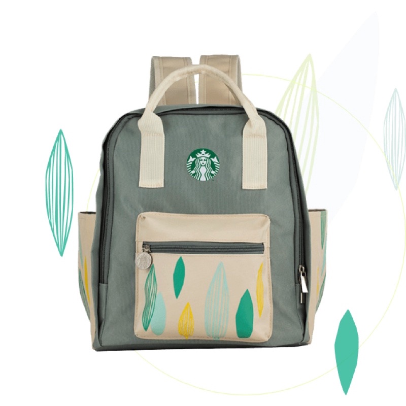 《星巴克 Starbucks》夏日沁涼禮盒保冷袋後背包