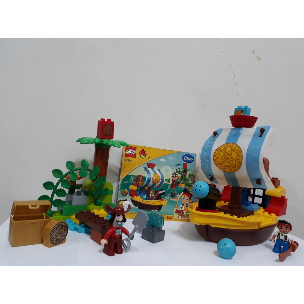 二手樂高 - LEGO duplo 10514  得寶 傑克與夢幻島海盜