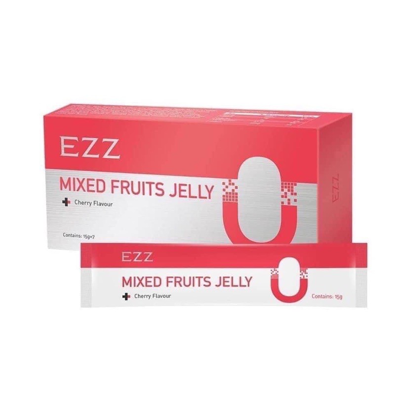 🍒紐西蘭EZZ 配方纖體果凍櫻桃口味7條入