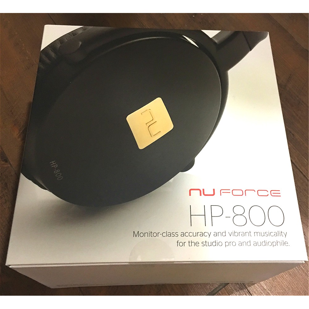 全新 便宜賣 奧圖碼 Optoma NuForce HP-800 全罩式監聽耳機 耳罩式耳機 耳機 聽聲辨位 吃雞 電玩