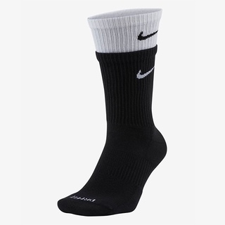 Nike Everyday Plus Cushioned 中筒襪 雙層 黑白 DD2795011 Sneakers542