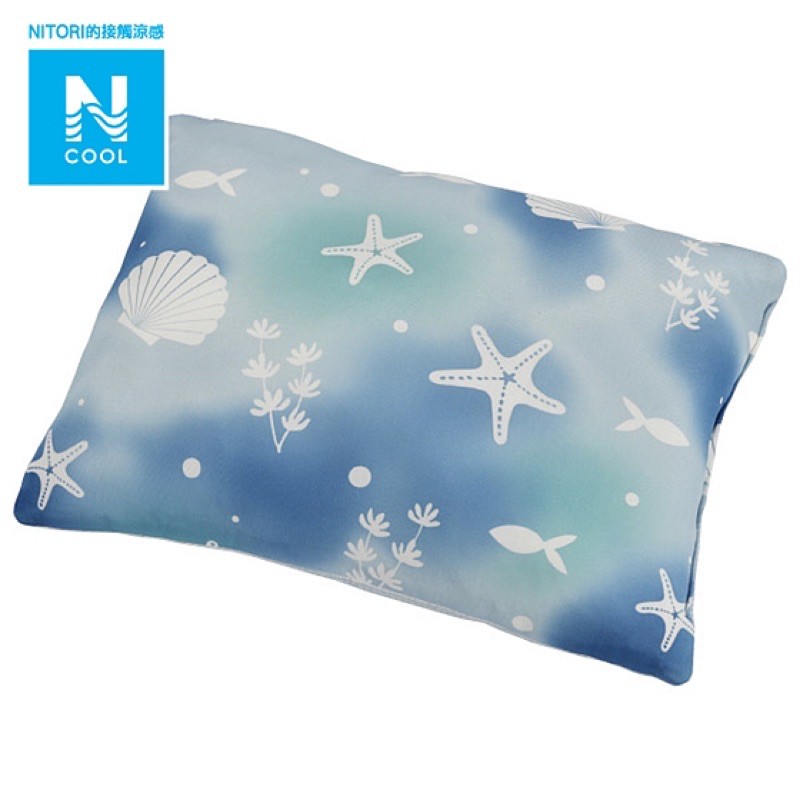 宜得利nitori接觸涼感孩童用枕頭童枕午睡枕n Cool I 21 Shell 貝殼 蝦皮購物