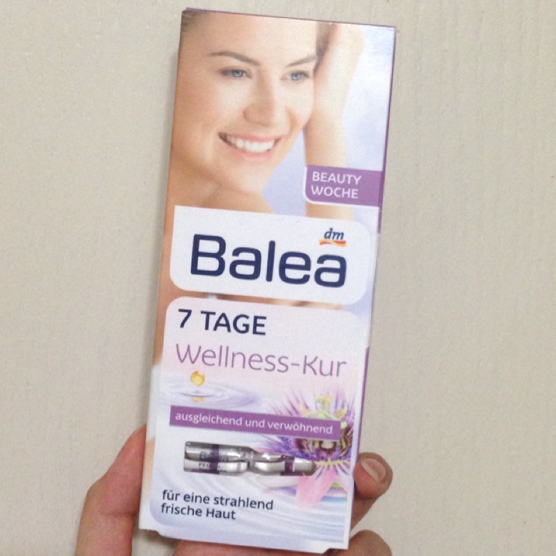 用不到 便宜售 德國 Balea 七天喚膚修護安瓶 紫 安瓶