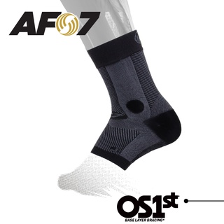 【OS1st】 AF7高性能腳踝穩定護套 7段式壓力腳踝固定護套 結合貼紮功能 排汗透氣 美國研發 台灣製造(單入)