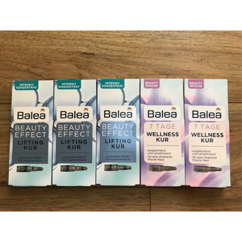 德國Balea安瓶 玻尿酸七日修護 強效緊緻 保濕補水緊緻提拉抗老濃縮精華