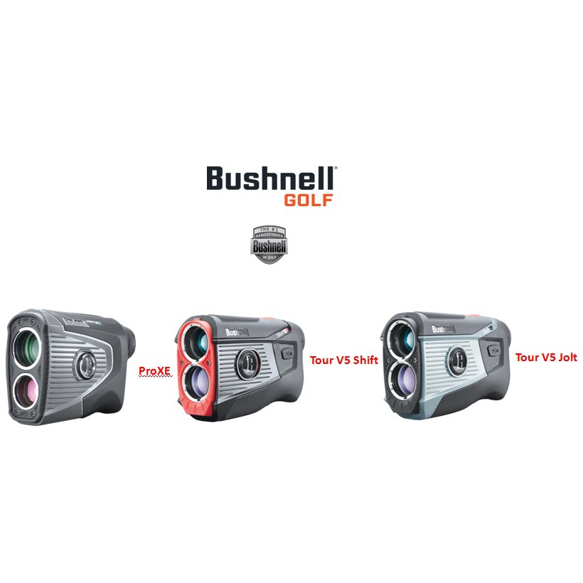 台灣總代理】 Bushnell 最新款雷射測距儀器Tour V5 Shift, V5 Jolt 