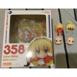 (殺肉)二手拆擺 GSC 358 代理版 黏土人 FGO Fate Saber Extra 紅賽巴 尼祿 GSC 358