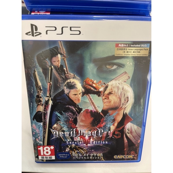 ps5 惡魔獵人5 二手 Devil May Cry 5