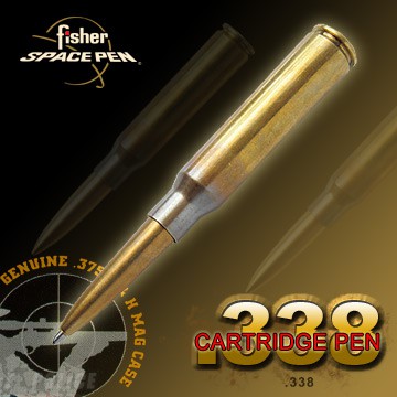 【angel 精品館 】美國 Fisher太空筆Space Pen-Military子彈造型太空筆 / 黃銅色 338