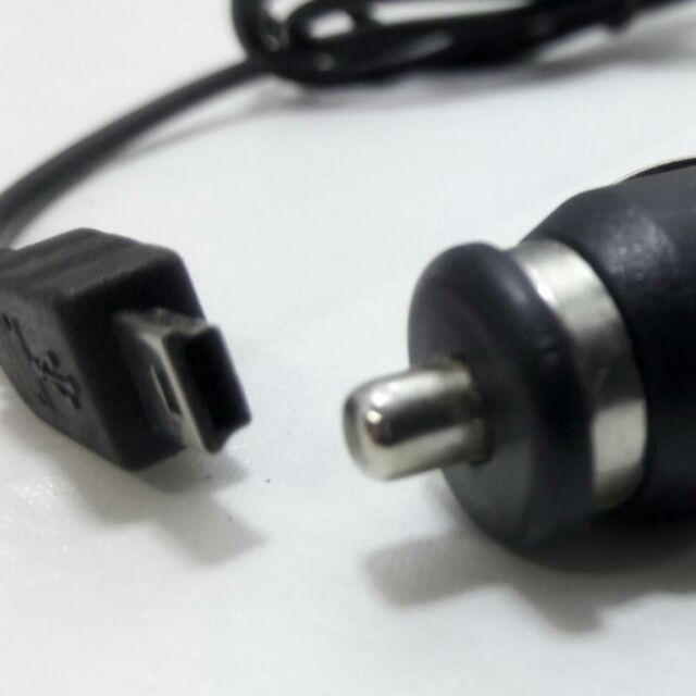 車充線 mini USB 接口 (導航，測速器，平板)