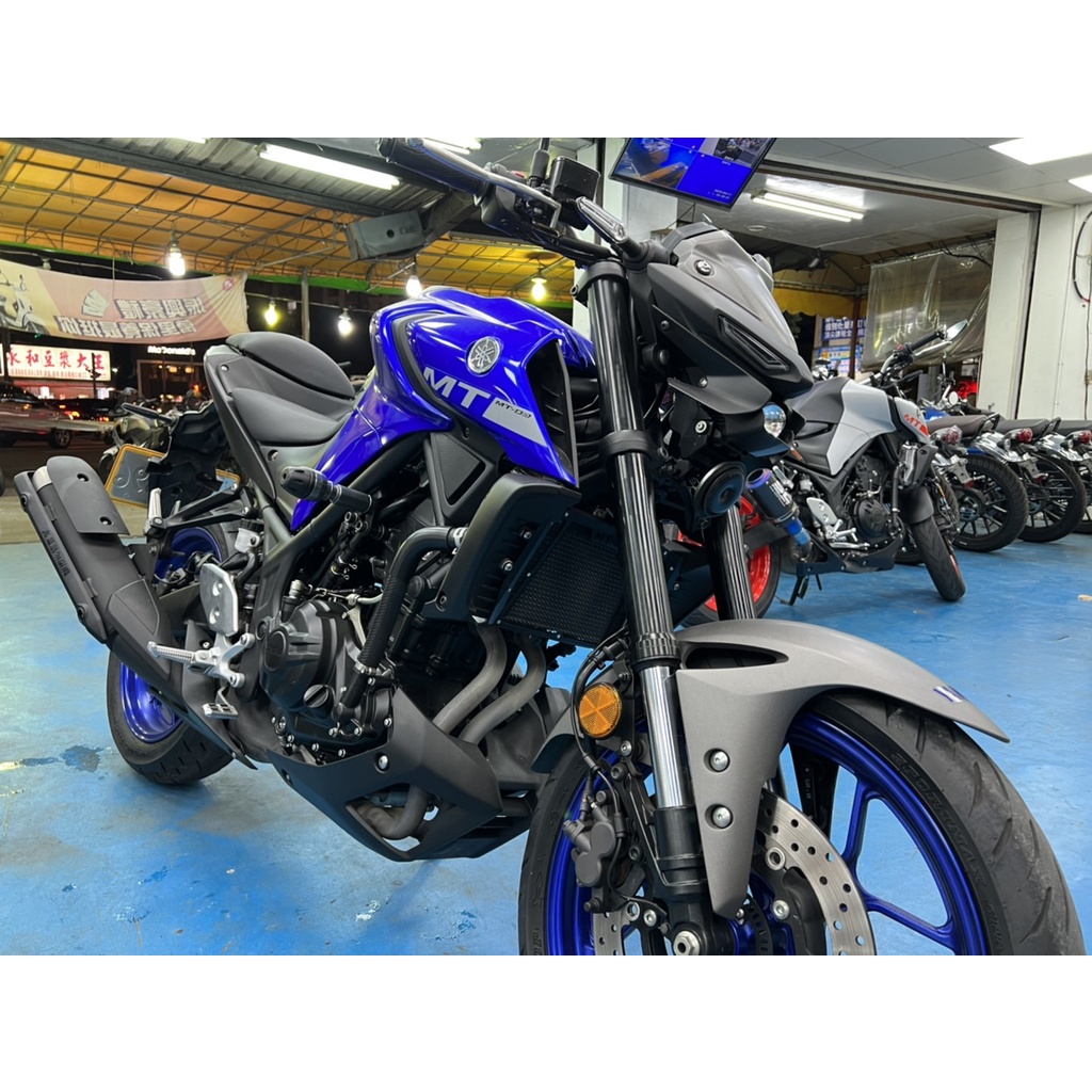 [大都會重車館]YAMAHA MT-03 2020年新中古車 滿18歲即可辦分期 免保人 免家人