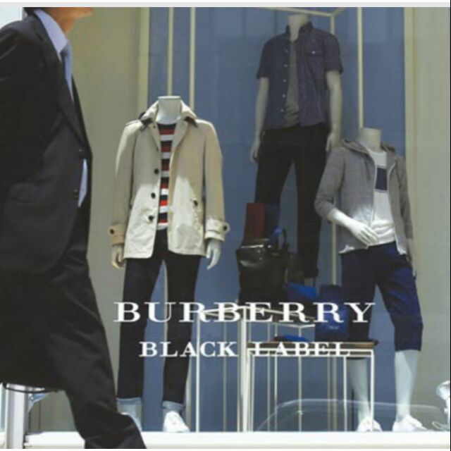 BURBERRY 尼龍手提包肩背包托特包購物袋經典黑色