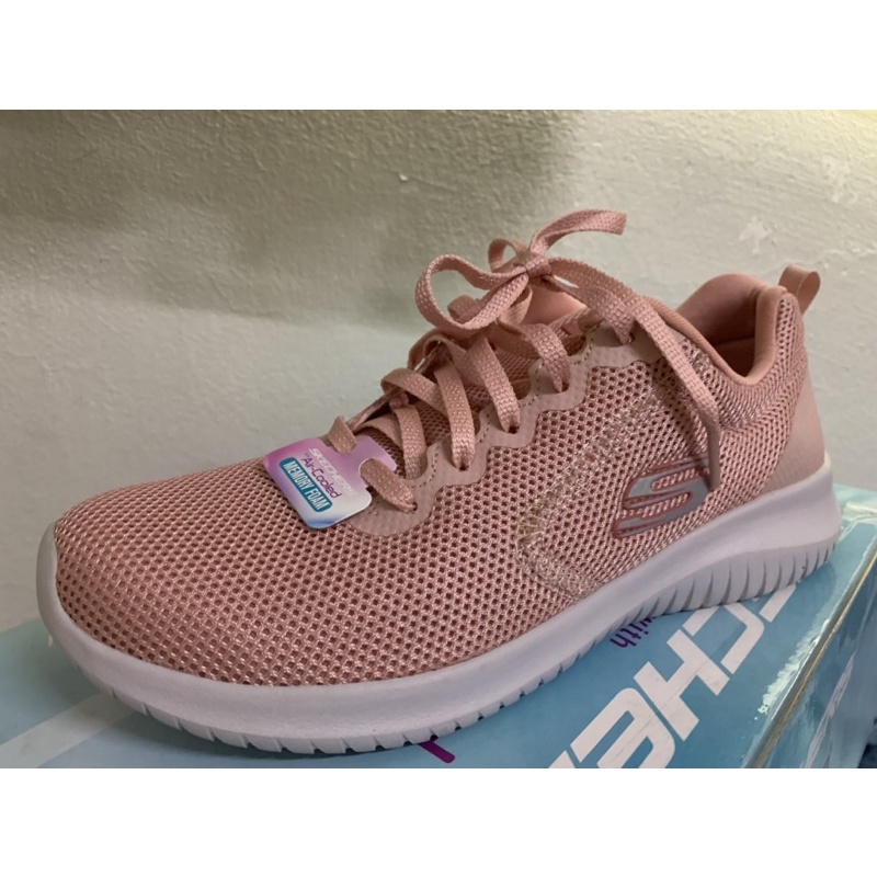 Skechers 運動鞋 air cooled memory foam休閒鞋 女 12846pnk 粉 透氣 記憶鞋墊