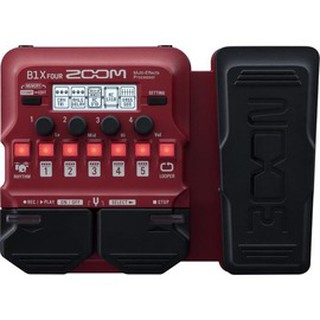 亞洲樂器 ZOOM B1X FOUR 電貝斯 綜合效果器、表情踏板