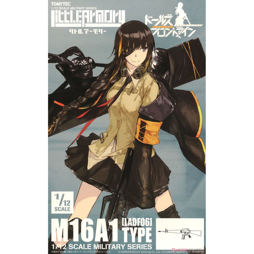 TOMYTEC 1/12 迷你武裝 Little Armory LADF06 少女前線 M16A1 Type 組裝模型