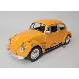 [在臺現貨-多色可選] 金龜車 福斯 Beetle 1/32 模擬 復古 金龜車 合金 汽車模型 正版授權
