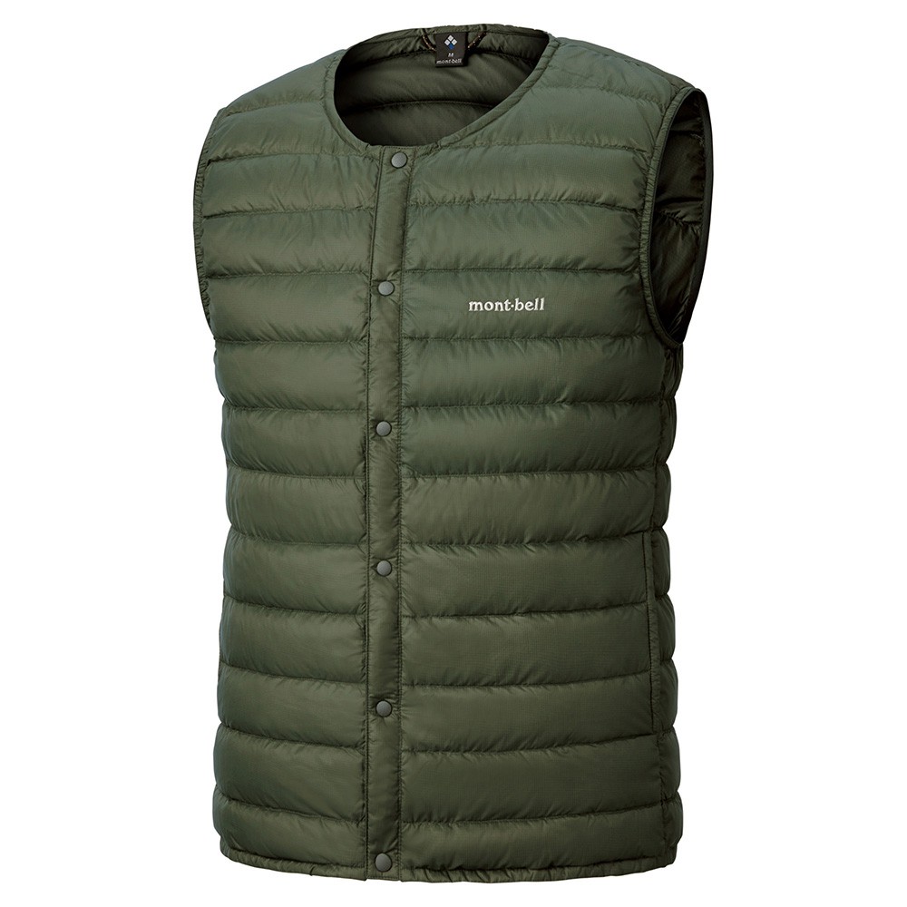 Mont-bell Superior Down Vest 男 圓領羽絨背心 800FP 深橄綠 1101505-BKOV