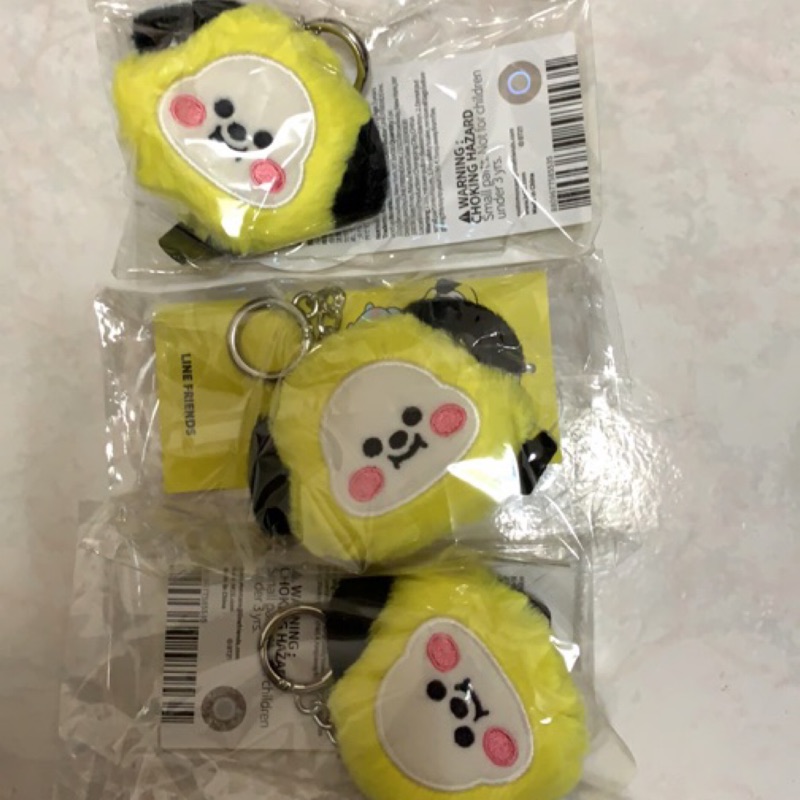 韓國代購 bt21 寶寶系列 寶寶bt21 吊飾 大頭 毛絨寶寶