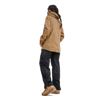 BrightDay 背MAX外套兩件式雨衣 2022新版 (搭配三片式尼龍褲) 棕色 雨衣 兩件式雨衣《淘帽屋》