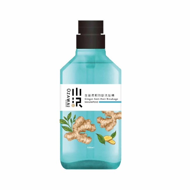 OZAWAKEI 生薑柔韌防斷洗髮精 500ml