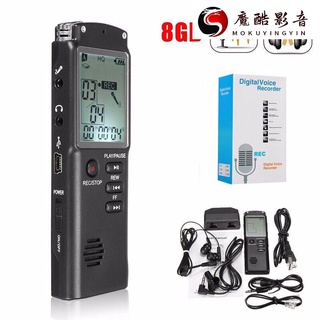【熱銷】T60廠家MP3播放器帶外放錄音筆專業高畫質降噪超大屏智能一鍵錄音筆 高畫質voice Reco魔酷影音商行