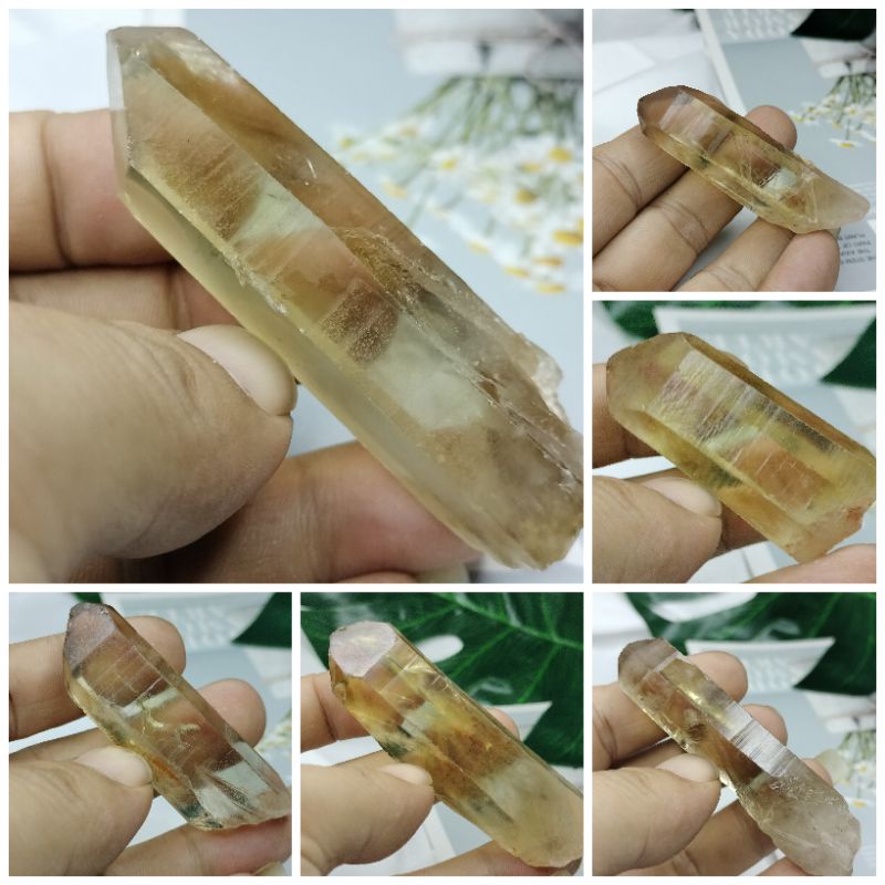 《晶華》黃水晶原礦晶柱 天然能量擺件 居家裝飾 療癒系礦物 招財納福 辦公桌小物 開運好物  能量防護 02D09