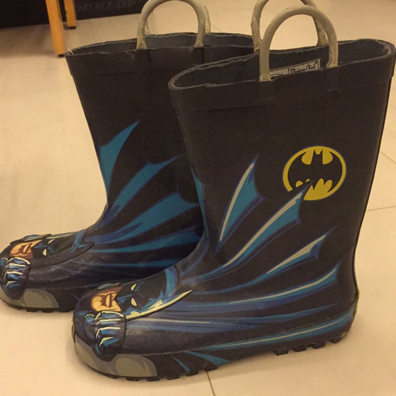 美國小童雨鞋名牌 Western Chief 蝙蝠俠雨鞋