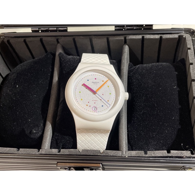 【HYIY】 Swatch SUTW403 （二手 機械錶