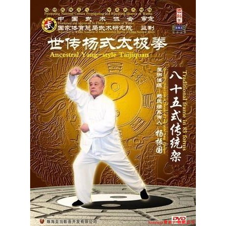 新品上市 原裝 正版 楊振國世傳楊式太極拳85式傳統架3dvd 中 英文 蝦皮購物