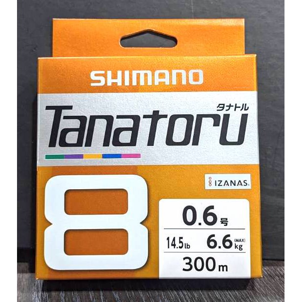 🎣投釣用品社🔺SHIMANO🔺Tanatoru 8 300m 8編織 PE線