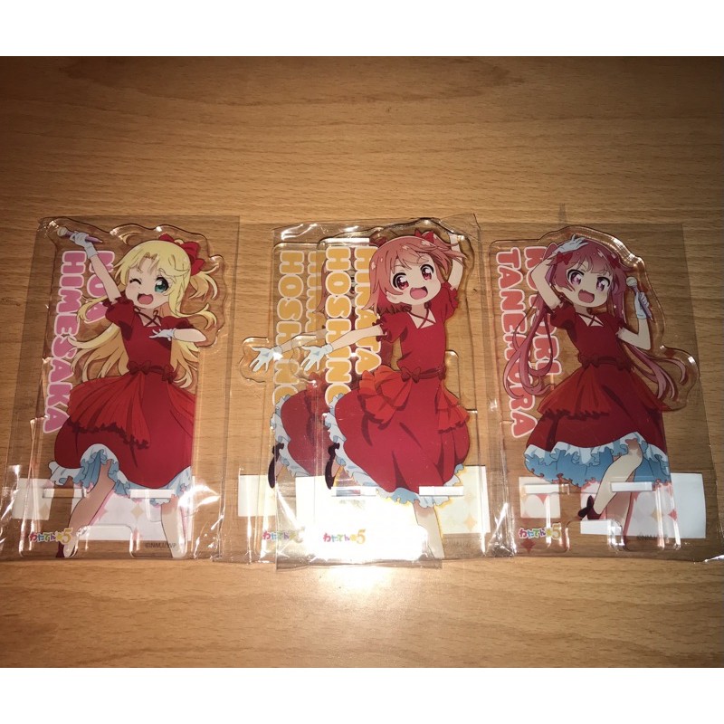 天使降臨到我身邊白咲花星野日向姬坂乃愛小之森夏音種村小依線上一番賞3等手機架手機座壓克力立牌