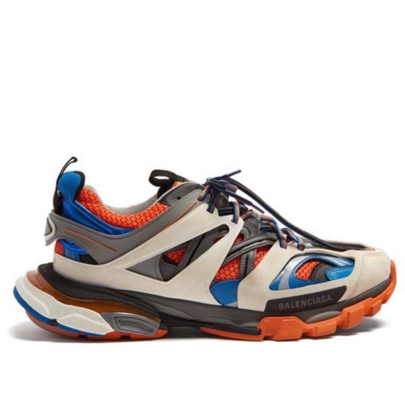 Balenciaga Track Trainer 'White Orange' For Sale The Sole