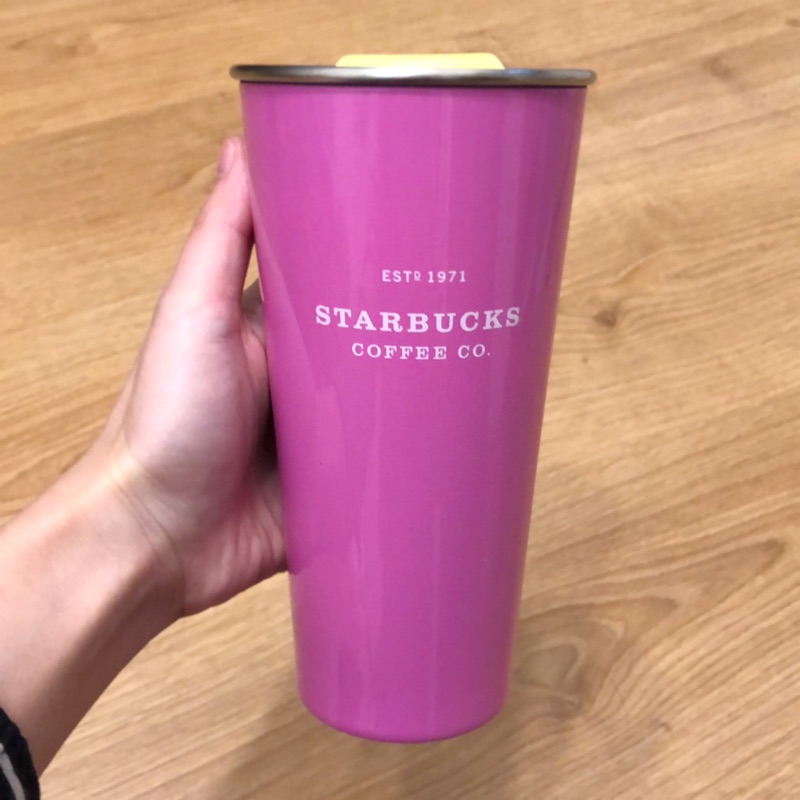 星巴克 STARBUCKS TOGO 不鏽鋼杯 桃紅