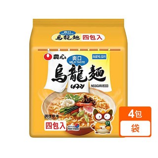 【蝦皮特選】韓國農心 爽口海鮮味烏龍麵 (4包/袋) 韓國泡麵