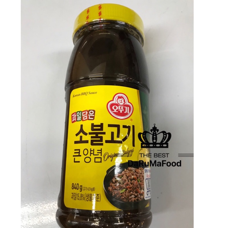 DaRuMaFood 🇰🇷不倒翁 OTTOGI 韓式醃烤醬（原味）840g