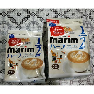 (艾吃吃小賣店)日本 AGF marim*1/2低脂肪奶精粉(大袋500g/小袋260g) 非乳奶精粉 低脂1/2奶精粉