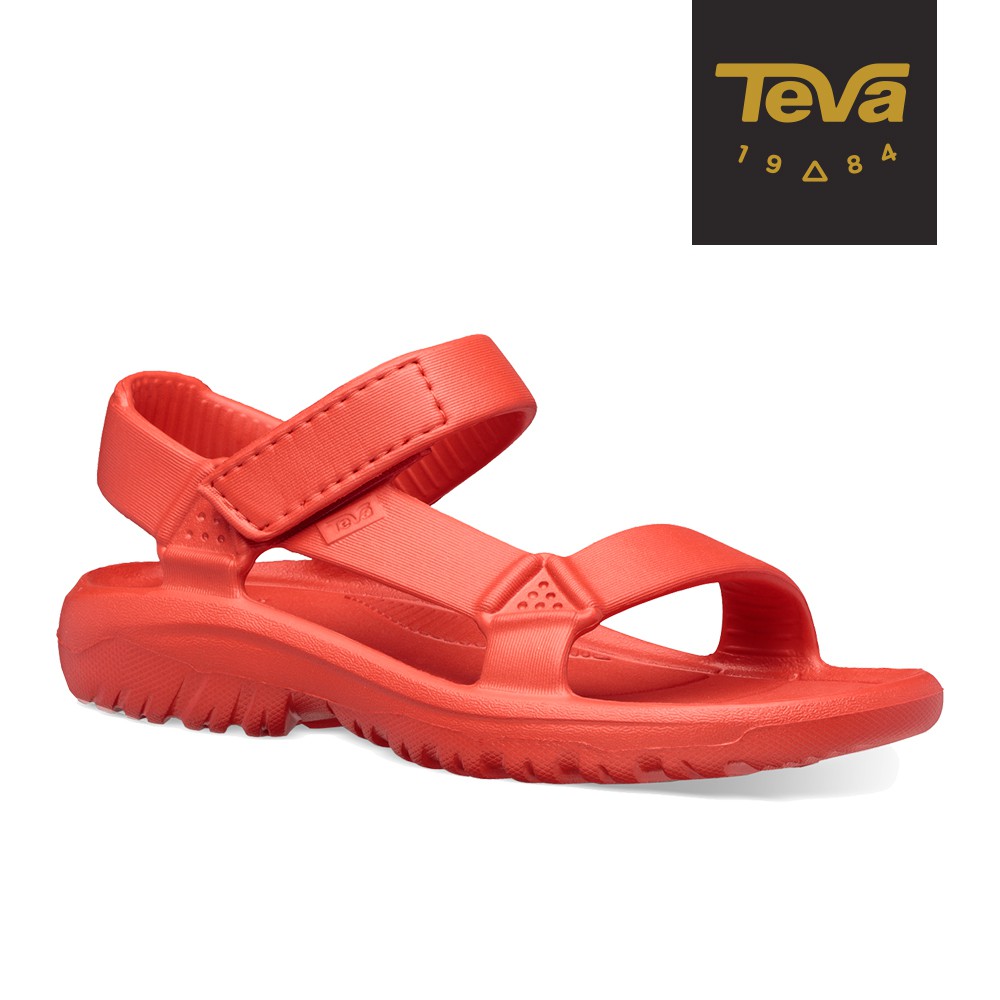 【TEVA】幼/中童 Hurricane Drift 水陸輕量涼鞋/雨鞋/水鞋/童鞋-火紅色 (原廠現貨)