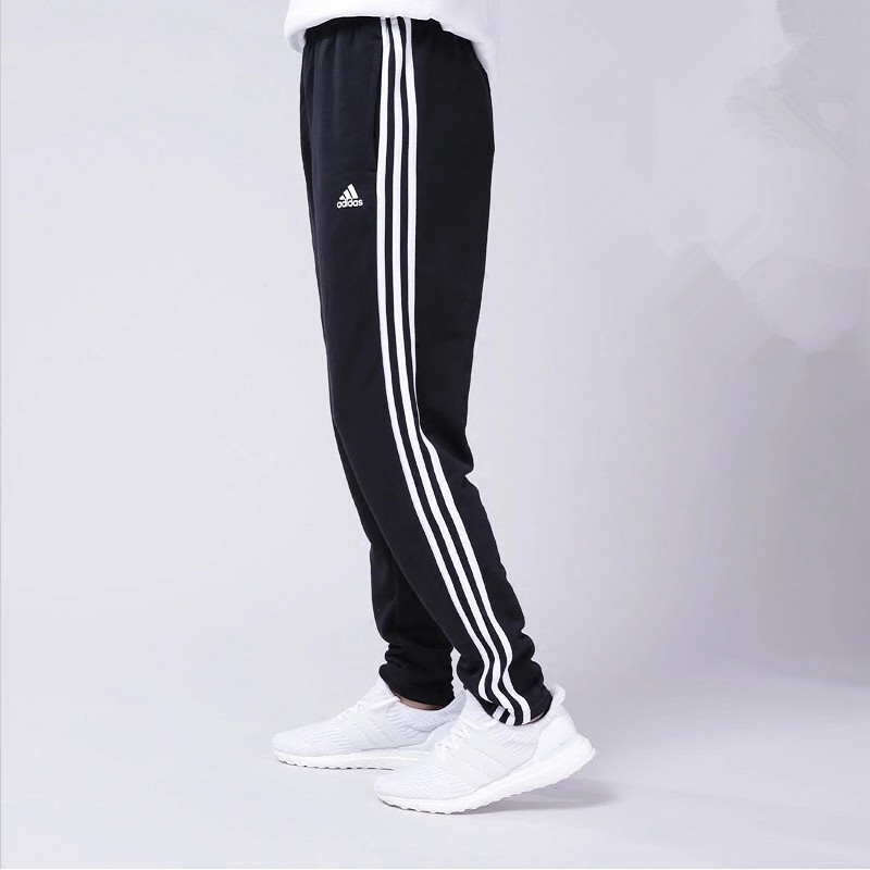 Simple Shop】 Adidas 3S 三間線長褲adidas窄管長褲棉質黑BK7446 BK7414 | 蝦皮購物