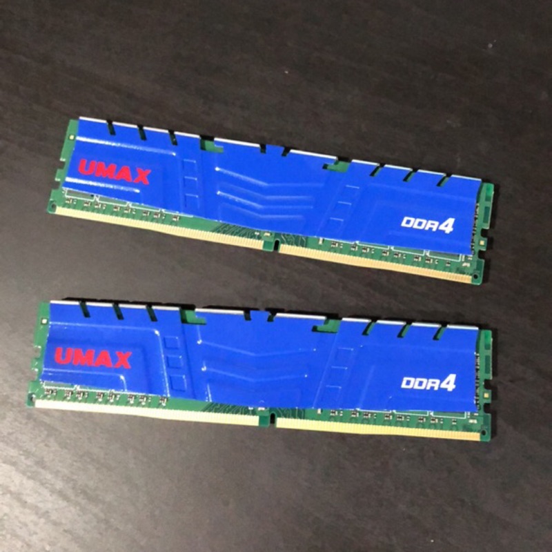 Umax Kingston DDR4 2133 ram 4G*2/8G 記憶體