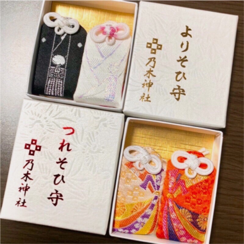 現貨 快速出貨 適用婚禮小物日本乃木神社御守夫妻御守 新婚夫妻御守婚禮結婚小禮物白無垢禮服 蝦皮購物