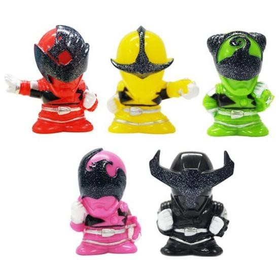 宇宙戰隊九連者指偶指人形手指玩具轉蛋扭蛋q版食玩dx 人偶盒玩獅子航行者劍魚天鷹牡牛蝘蜓