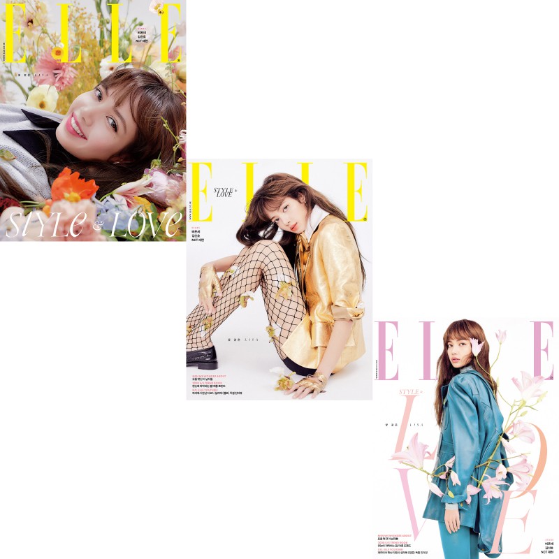 【回憶系列】ELLE (KOREA) 2月號 2020 三封面 Black Pink Lisa 韓國雜誌
